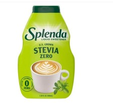 SPLENDA Stevia Liquid Zero Calorie Sweetener Drops, 3.38 Fl Oz Bottle