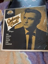 Johnny Cash Sings The Songs That Made Him Famous LP Sun Records SLP 1235 Vinyl