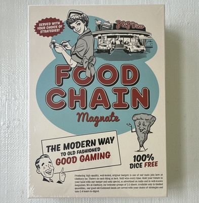 Food Chain Magnate Board Game   New in Shrinkwrap/Sealed   Splotter Spellen 2015