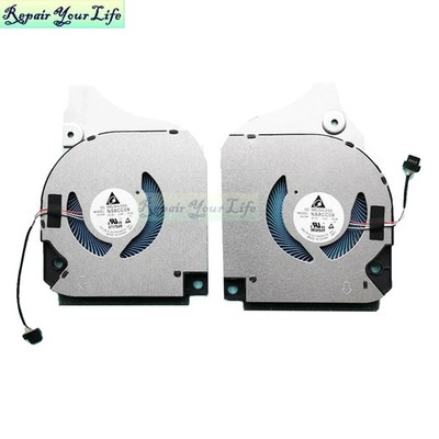 0F7N58 X4F3M GPU CPU fans For Dell inspiron 17 G7 7790 PC Cooler 12V 0.5A