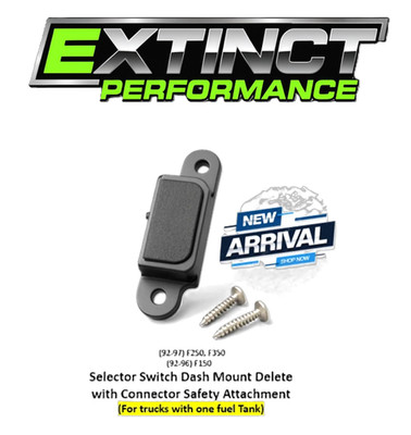 92-97 OBS F150, F250, F350 Selector Switch W/Connector Attachment (Dash Mount)