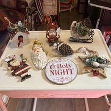 Vintage NWT Christmas Ornaments Lot – Mixed Styles – Estate Find 2011-2016 EC