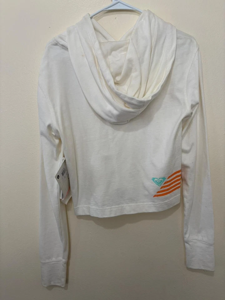 Roxy Mujeres Listo True Charmer Sudadera con Capucha Chaqueta Polar Suéter De Colección Surf Pequeño Pullover Foto 4 de 4