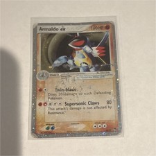 Pokémon Armaldo ex POP Series 1 Ultra Rare Holo 16/17 160HP English Card on eBay