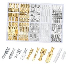 150 Pcs 2.8/4.8/6.3mm Quick Splice Male and Female Wire Spade Connectors, Wire