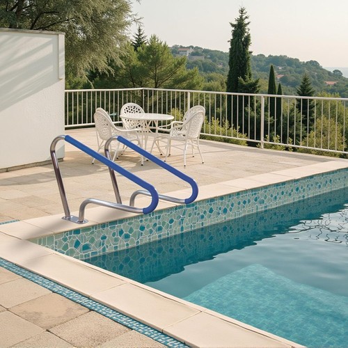 Stainless Steel Pool Handrails Railings for Inground/Above Ground Pools Saltwate - Picture 2 of 6