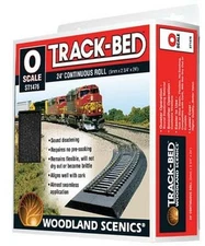 WOODLAND SCENICS - O Track-Bed Roll 24 - Train Roadbed (O Scale) (ST1476)