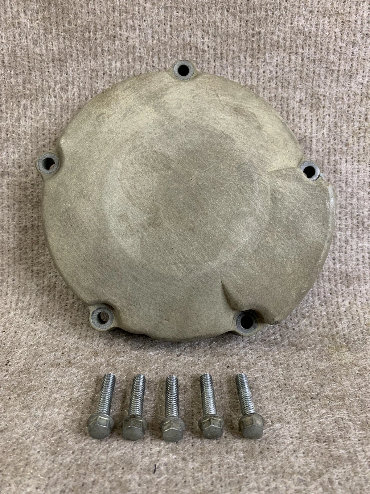 99-02 KAWASAKI KX 125 KX125 OEM FACTORY STATOR COVER MAG COVER NICE! 1999 #3