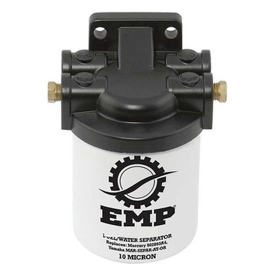 EMP 35-37851 KIT FUEL WATER SEP 1/4' ALUM.; Replacement Filter; Fits Mercury/