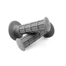 Factory Image Racing Motorcycle Handlebar Grips Grey 22mm / 25mm Motocross MX