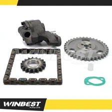Timing Chain Kit Oil Pump for 4.3L 92-00 Chevrolet GMC Isuzu Oldsmobile 4.3L