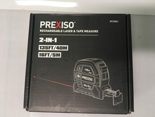 PREXISO 2-in-1 Laser Tape Measure, 135Ft Rech...