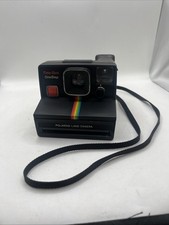 Vintage Polaroid Time Zero One Step Instant Land Camera With Strap - Untested