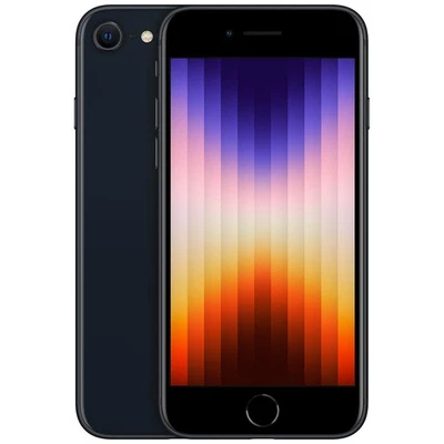 APPLE iPhone SE 2022 128 Go Minuit Reconditionné Très bon état - Photo 1/4