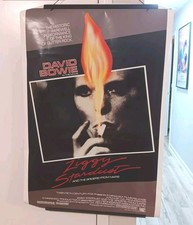ORIGINAL VINTAGE Ziggy Stardust Movie Poster 1983