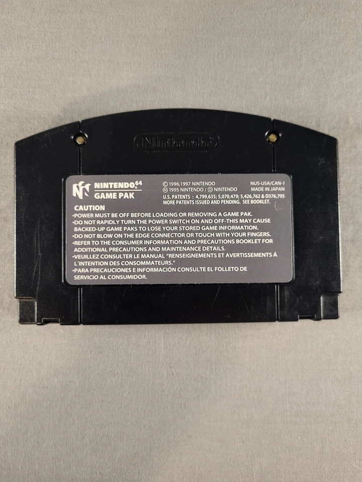 WWF No Mercy, N64, Loose, Authentic! - Image 2 of 2