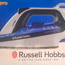Russell Hobbs Easy Store Pro Steam Iron 26730 Blue/White Wrap & Clip 2400W