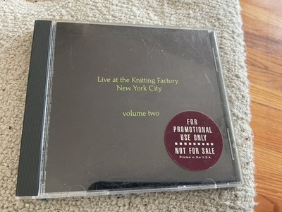 LIVE AT THE KNITTING FACTORY Volume 2 CD PROMO COPY !