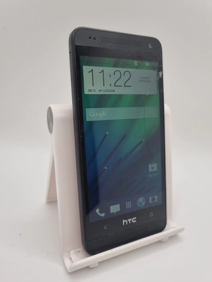 HTC One Mini PO58200 Black Unlocked 16GB 1GB RAM Android Smartphone Cracked - Image 2 of 4