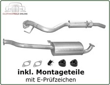 Pot d'échappement Opel FRONTERA