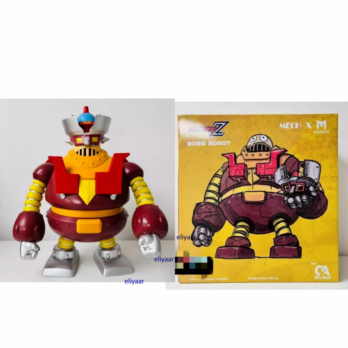 MAZZCOT MAS-001 BOSS BOROT MAZINGER Z Limited Figure Art Model