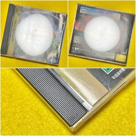 Out Run - Sega Saturn SS Racing Game Japan JP w/Case Manual Post card