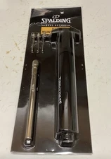 Spalding Dual Action Ball Maintenance Kit 3 Needles Pressure Gauge Pump NEW