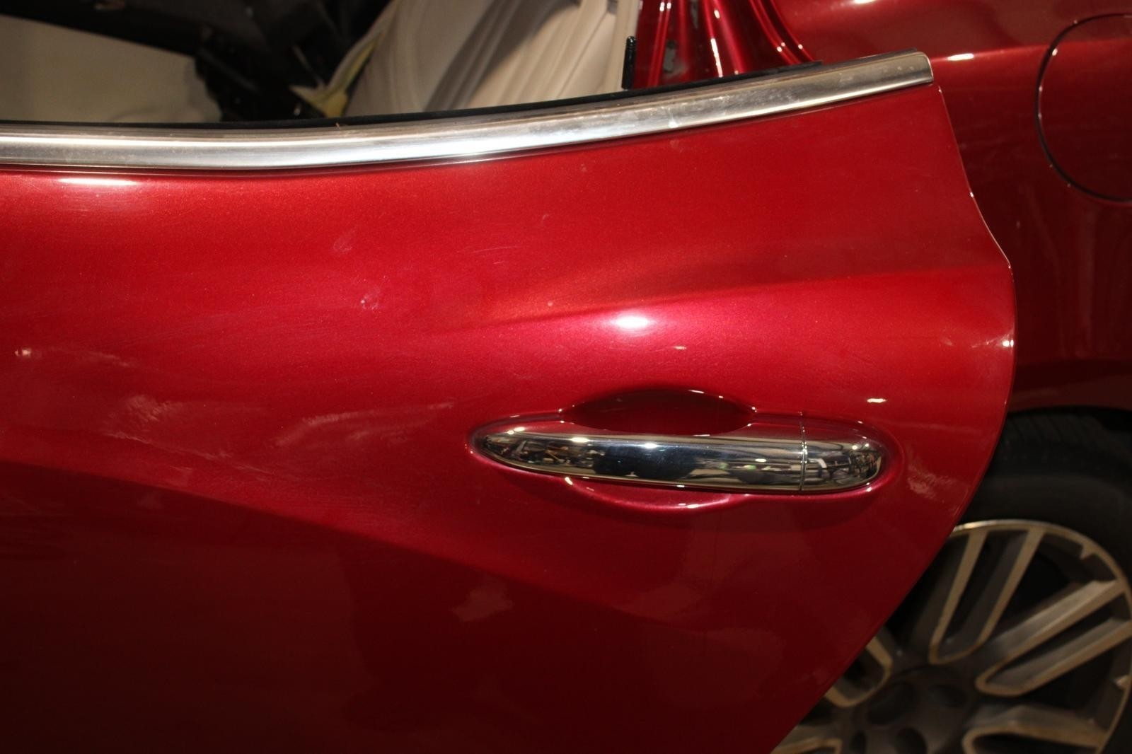 Maserati Ghibli 2014-2017 Rear Left Side door Red