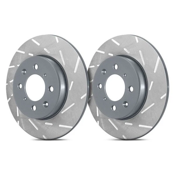 For Volkswagen Jetta 99-04 Brake Rotors EBC USR Series Sport Slotted 1-Piece Foto 2 de 2