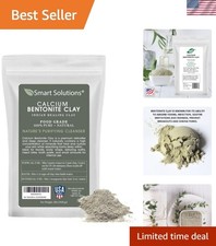 2 lb Resealable Calcium Bentonite Clay - All Natural Detox  Facial Treatments