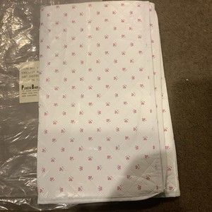 Plastic Sweater  Storage Bag Pink Hear Flower Design24x13 1/2 X 11 1/2 New