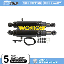 For Chevy Silverado 1500 Rear Monroe Adjustable Air Shocks Absorbers Kit Set 2pc