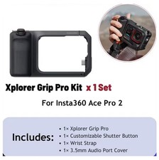 Built-in 2010mAh Battery Xplorer Grip Kit Original Part For Insta360 Ace Pro 2