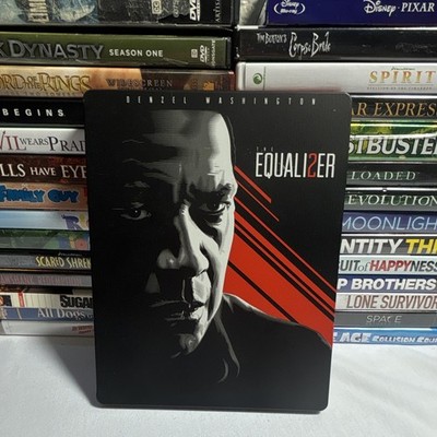 The Equalizer 2 Blu-ray Steelbook Edition Steelbook Case R Denzel Washington