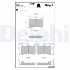 Kits de frein Mazda MX3