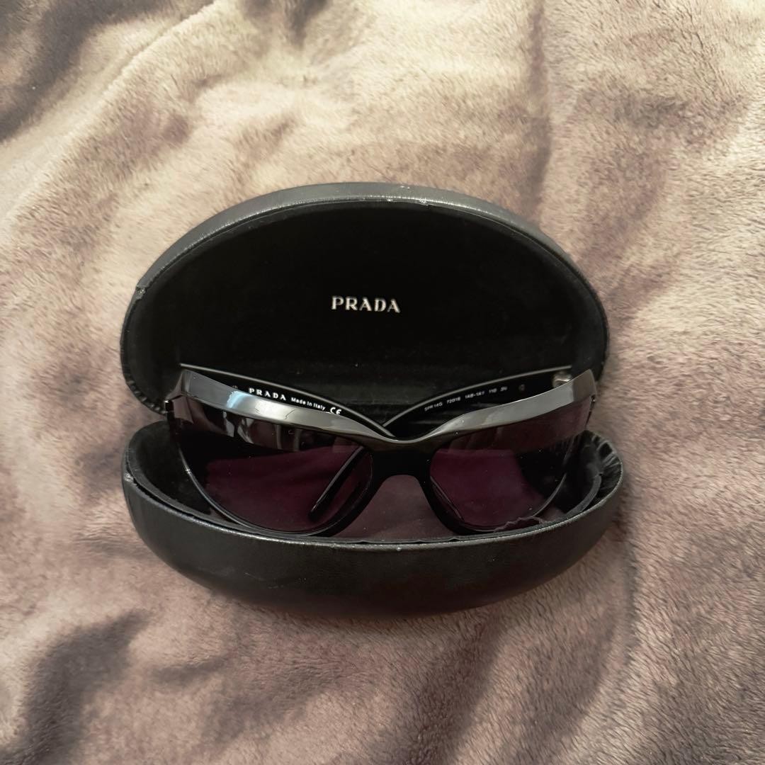 PRADA VARTIX Cases Bicolor Frame Glass Wipes Used, Custom-Use thumbnail 6