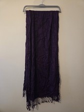 Silk Deep Purple Scarf