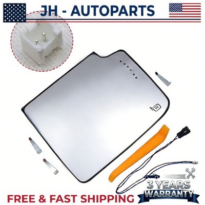 High Quality Towing Mirror Glass Left For Fit GMC Chevrolet Pickup 6.0L V8 Gas