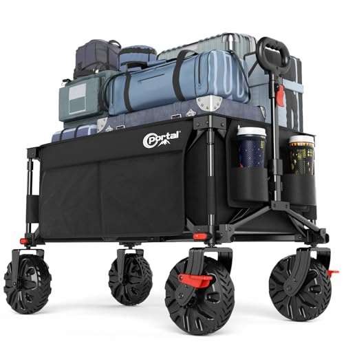 Portal Beach Trolley on Wheels for Sand with Brakes All  Assorted colors