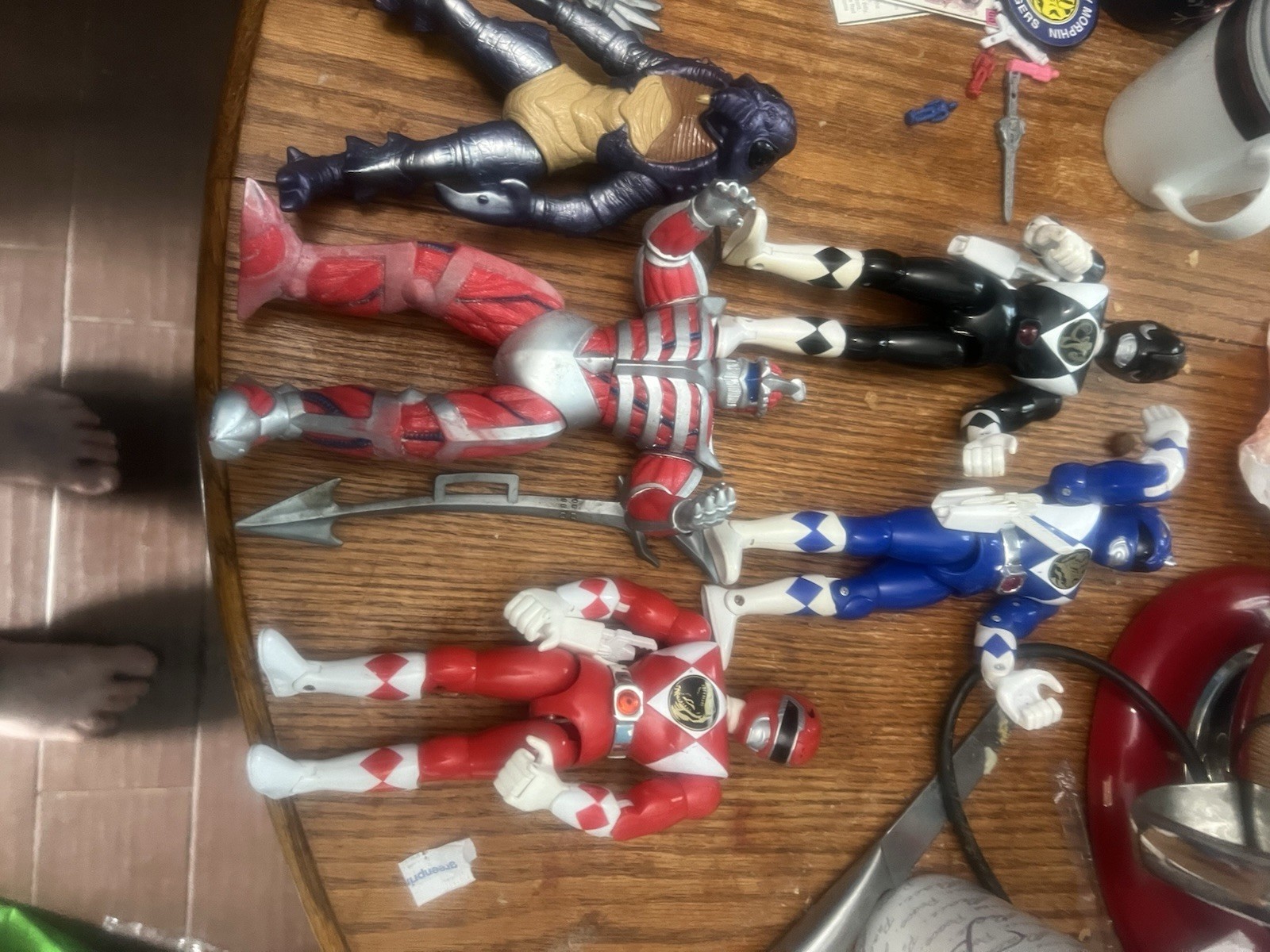Lot  5 Heroes And Villains W/ Parts