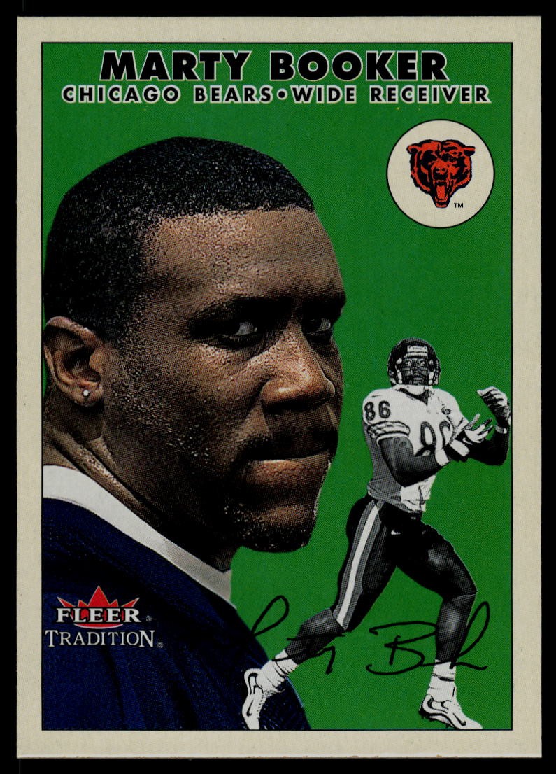 2000 Fleer Tradition #94 Marty Booker Chicago Bears