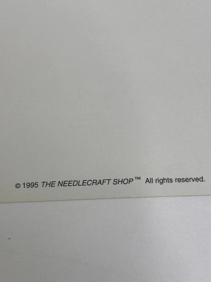 Patchwork Quilt Take Along Blocks Afghan Crochet Pattern Card Needlecraft Shop - Image 3 of 4