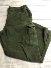 RailRiders Pants Mens 38x30 Green Cargo Nylon Convertible Hiking Travel Outdoor