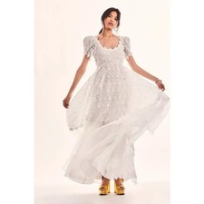 LoveShackFancy Alistair Dress Bridal Wedding Bride Rehearsal Size 0