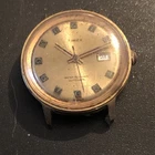 Vintage Timex Water Resistant Automatic Mens Watch Head For Parts Or Repair