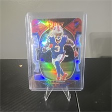 Panini Select Rookie Prizm Damar Hamlin #100 Buffalo Bills NFL Football Card. rookie card picture