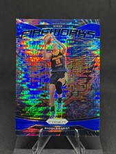 Maddy Siegrist 2024 Panini WNBA Prizm Blue Pulsar /199 #10 Dallas Wings