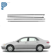 For 2003-2007 Honda Accord Weather strip Window Body Moulding Trim Seal Belt