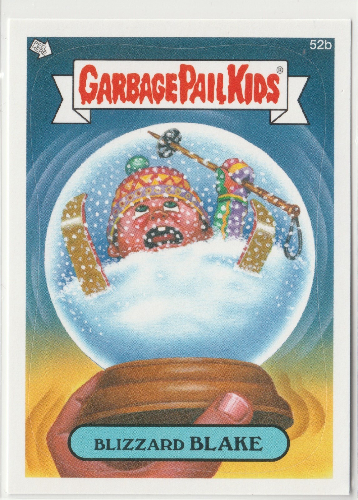 Blizzard Blake #52b Garbage Pail Kids GPK 2012 Series 1 BNS1 Brand New