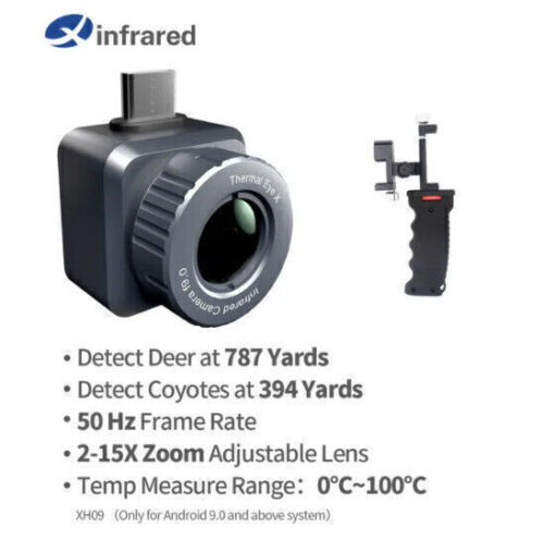 Mira telescópica Xinfrared XH09 50Hz cámara de imágenes térmicas para caza Andriod/OS - Imagen 19 de 22